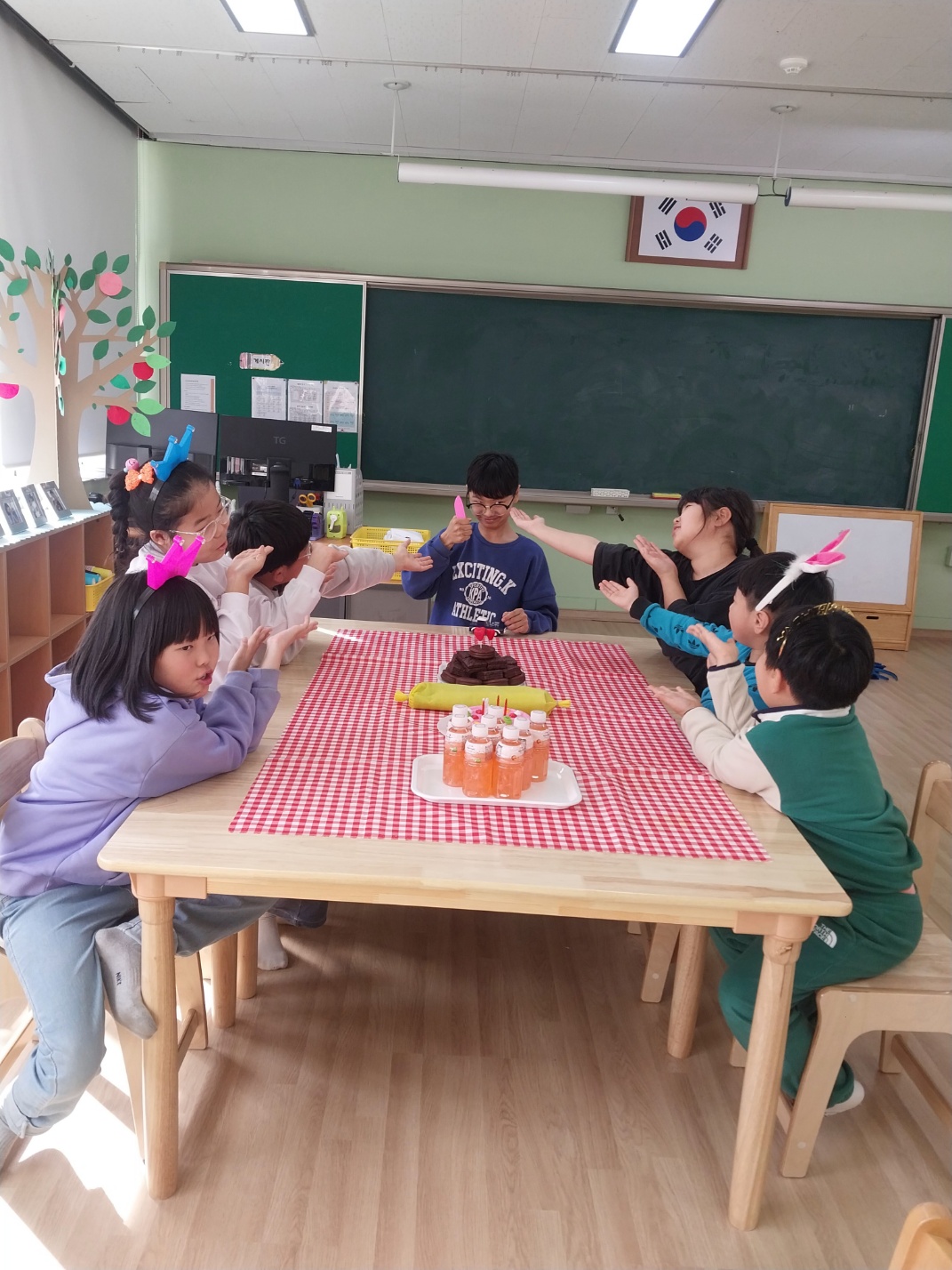 돌봄교실 6학년 형님 생일파티